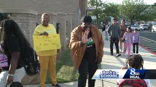 First day of school in Harrisburg