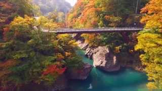 【NIIGATA-SORADORI】日本の原風景　秘境秋山郷の紅葉　津南町