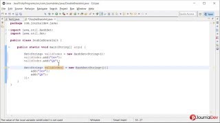 Java Tricky Program 11 - Double Brace Initialization