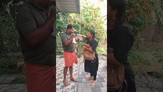 ദാഹിച്ചപ്പോൾ കുറച്ച് വെള്ളം കൊടുത്തതാണ്....#husbandwifecomedy #