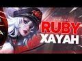 THIS BATTLE BAT XAYAH RUBY CHROMA IS PERFECT | BEST CHROMA YET?! | MASTERS XAYAH ADC FULL GAME!