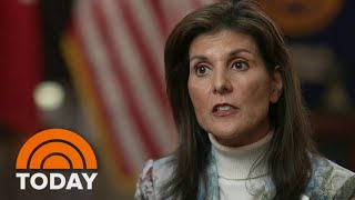 Full interview: Nikki Haley tells NBC News Trump is ‘not qualified to be president’