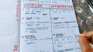 Lecture 3 Compiler vs Interpreter