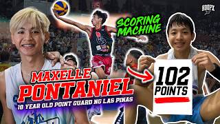 BATANG UMISKOR NG 102 POINTS SA INTER-BRGY! ANG BUHAY BASKETBALL NI MAXELLE PONTANIEL