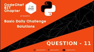 Ques 11 | Program to print ASCII value of a character | Python | #CBCDailyChallenge