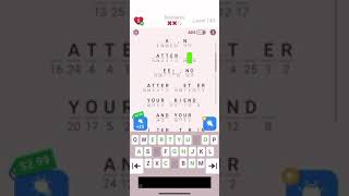 Ultimate cryptogram level 145 guide