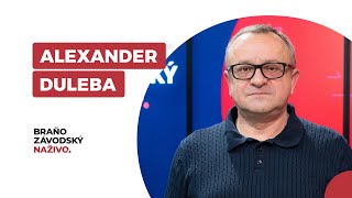 Mierové rokovania a aktuálna situácia na Ukrajine. Hosťom v štúdiu je Alexander Duleba