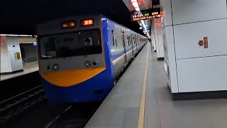 2243次瑞芳發車經由山線開往嘉義的EMU737+EMU738阿福號區間車