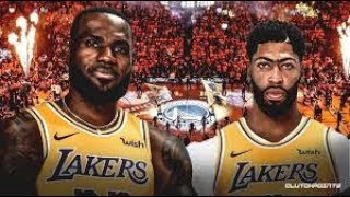 Anthon Davis and LeBron James CRAZY Lakers Debut Highlights vs Warriors October 5,2019