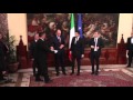 Raw: Italy's Youngest Premier Takes Power