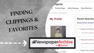 Favorite Pages & Clippings