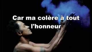 Yannick Noah - Ma colère (Paroles)