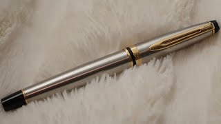 Waterman Expert III Essentail Metalic Fountain Pen GT (Now Available in 4K Video ~ ! )