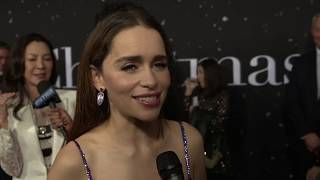 Last Christmas New York Premiere - Itw Emilia Clarke (official video)