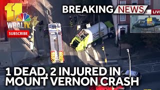 Breaking: 1 dead, at least 2 injured in Mount Vernon crash