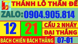 THÁNH LÔ THẦN ĐỀ 7/1- ĂN LÔ 2 NHÁY - SOI CẦU và CHỐT SỐ - MỸ NHÂN SOI CẦU - THẬP TỨ NƯƠNG XSMB