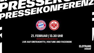 LIVE: Die Pressekonferenz vor Bayern München