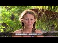 野外求生：一男一女荒岛上求生，队友选择躺赢，全靠妹子抓鱼摘椰子保命！