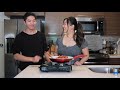 how to make an epic cheesy volcano fried rice • tasty