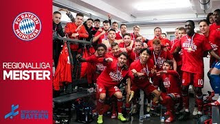 Nach 3:1-Sieg: FC Bayern Amateure sind Regionalliga-Meister! 🔴⚪️