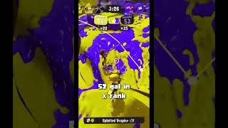 52 gal is very strong in x rank #splatoon3 #splatoon