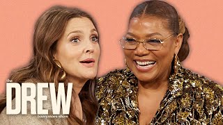 Queen Latifah Sings Her Own Songs in the Shower | The Drew Barrymore Show