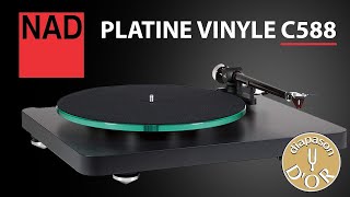 NAD C588 - Platine vinyle