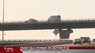 Motorcyclist killed after falling onto US 290 from flyover