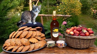 Azerbaijancooking!Life of Azerbaijani Hermit Family!Baking Flatbreads and Pride of Oriental Desserts