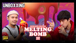 Melting Bomb (Infrared Edition) - Unboxing \u0026 GIVEAWAY! | Jason Freeny | Mighty Jaxx | UNBOXXING