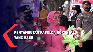 Kapolda Yang Baru Irjen Helmy Santika Tiba Di Gorontalo