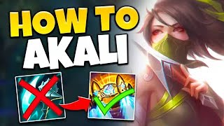 How To Play Akali For NOOBS in Season 13 (Akali Guide) - League of Legends