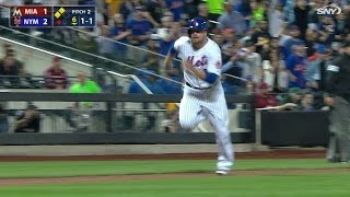 MIA@NYM: Campbell adds to lead with sac fly to right