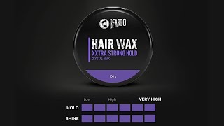 Beardo XXtra Stronghold Hair Wax | Crystal Hair Wax for Men | Extra Strong Hold Styling Hair Wax