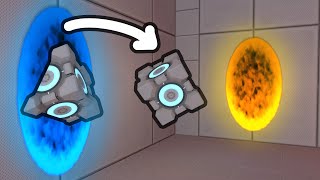 What if Portals only Teleported You Half-Way?