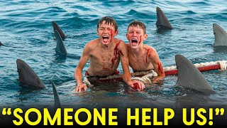 SHOCKING! These Two Boys Were EATEN ALIVE By 8 Great White Sharks