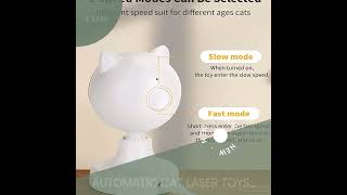 Automatic Cat Laser Toys, Interactive Laser Cat Toys for Indoor Cats/Kitty/Dogs, Cat Laser Toy Au...