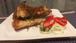 how to make the perfect crispy fried croaker fish.