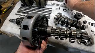 How a motorcycle transmission works