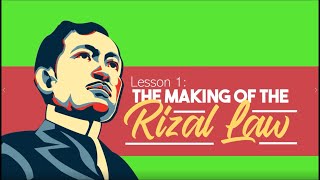 The Making of the Rizal Law (R.A. 1425)