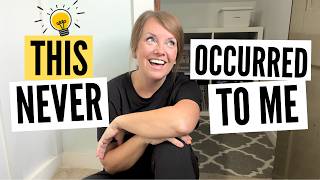 Organizing Epiphany! This changes everything! (Huge Storage Space Makeover)