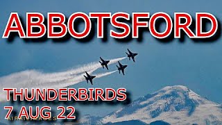 Abbotsford Air Show USAF Thunderbirds August 2022