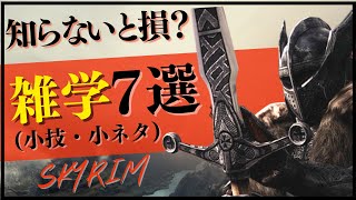 【スカイリム】知っておきたい！雑学(小技・小ネタ)をご紹介！【PS4】