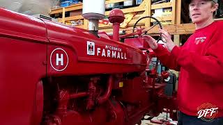 Farmall H Repair Part 1- Lights, Seat, Temp Gauge & More!