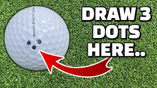 Unlock Your Best Drives Ever: The Magic of Marking Your Golf Ball Like This! 🪄