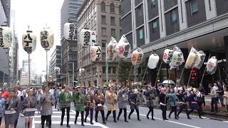 平成三十年山王祭下町連合渡御（午後）日本橋へ