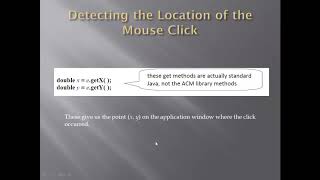 Mouse Input ACM