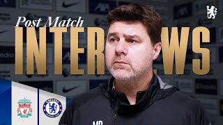 POCHETTINO reacts post-match | Liverpool 4-1 Chelsea | Chelsea FC 2023/24