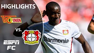 Moussa Diaby helps Bayer Leverkusen to draw vs. Union Berlin | Bundesliga Highlights | ESPN FC