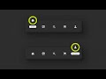 Bottom Navigation Menu with Amazing Indicator in HTML CSS